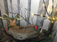 Load image into Gallery viewer, Taxidermy Rabbit, fantasy forest style