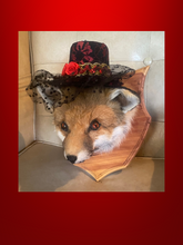 Load image into Gallery viewer, Gothic style fox face mount
