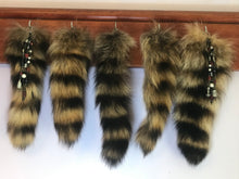 Load image into Gallery viewer, Raccoon tails
