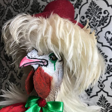 Load image into Gallery viewer, Hansi rooster clown doll
