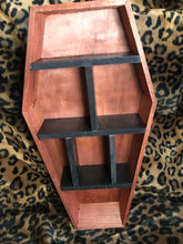 Load image into Gallery viewer, Coffin curio shelves
