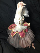 Load image into Gallery viewer, Quail ballerina taxidermy
